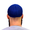 Men's Thick Wool Indigo Prayer Hat