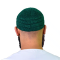 Men's Emerald Velvet Prayer Hat