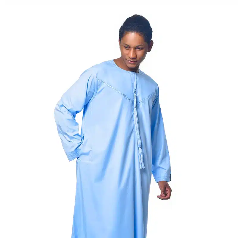 Men's Sky Blue Thobe 952