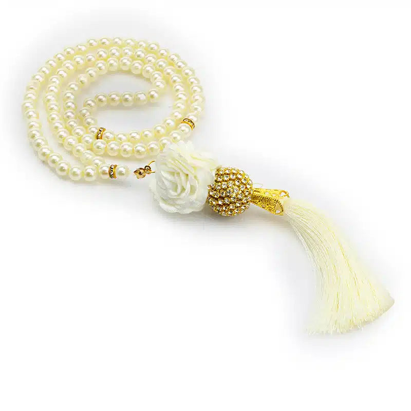 Off White Pearl Tasbih (207)