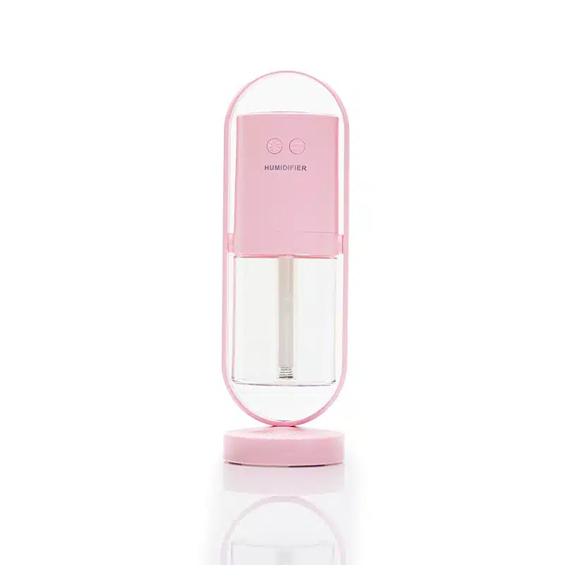 Rotating Projection Air Humidifier Pink