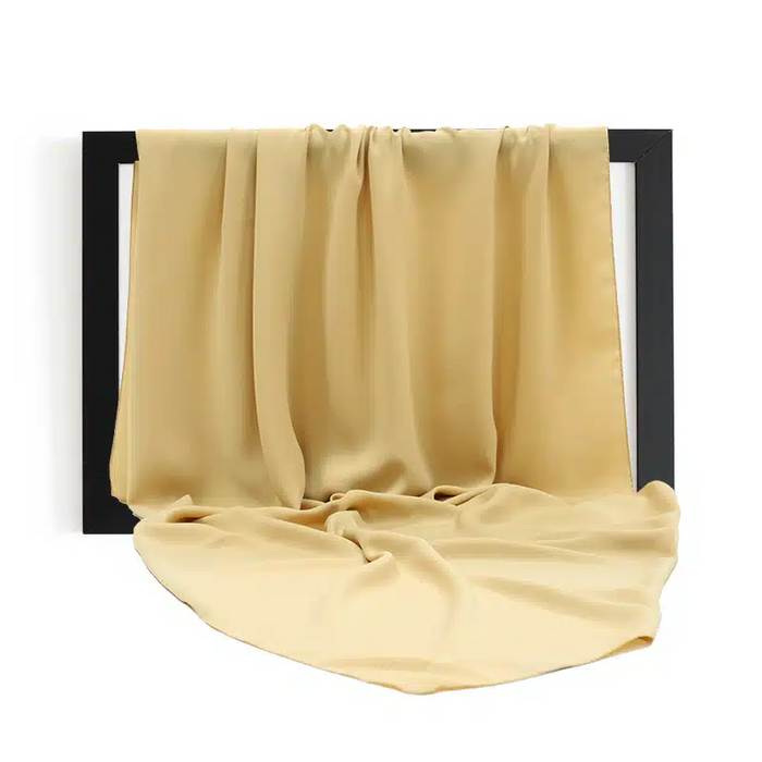 Madinah Chiffon Mustard Yellow Hijab