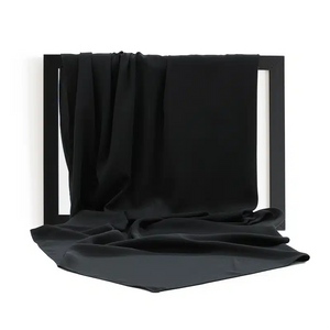 Madinah Chiffon Black Hijab
