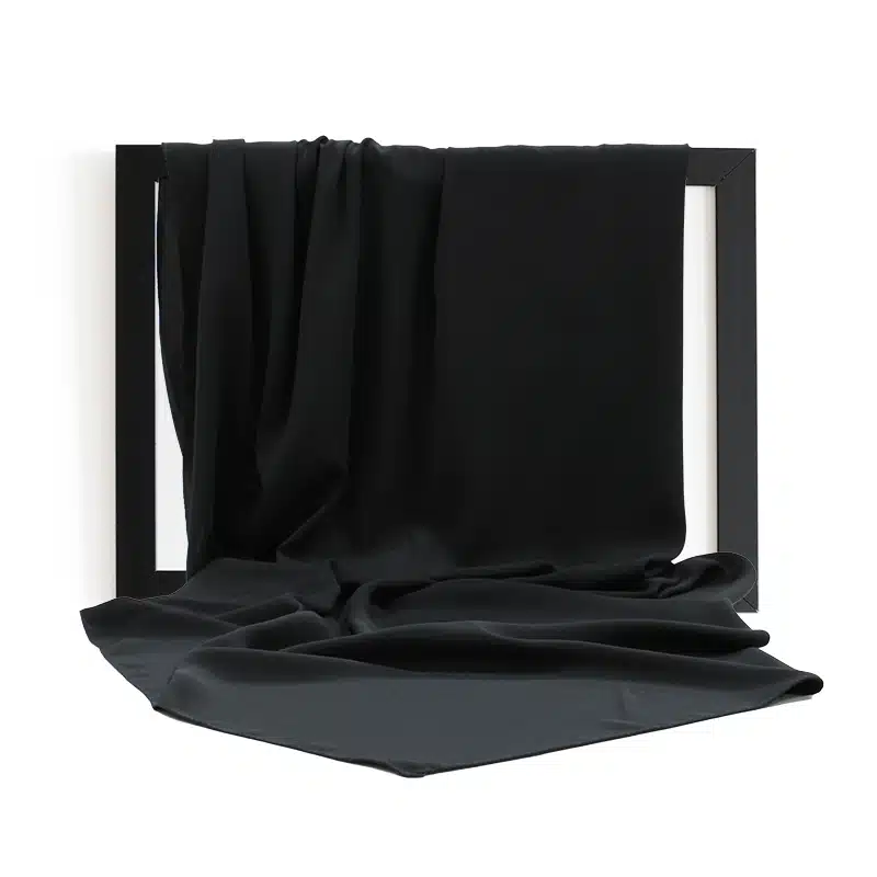 Madinah Chiffon Black Hijab