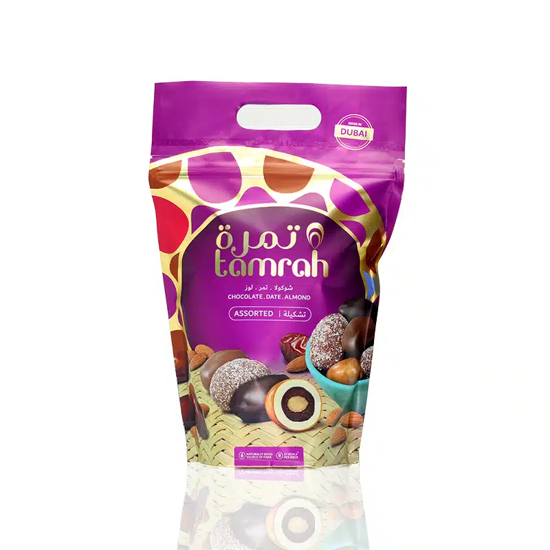 Tamrah Assorted Chocolate Bag Dates 600 gram
