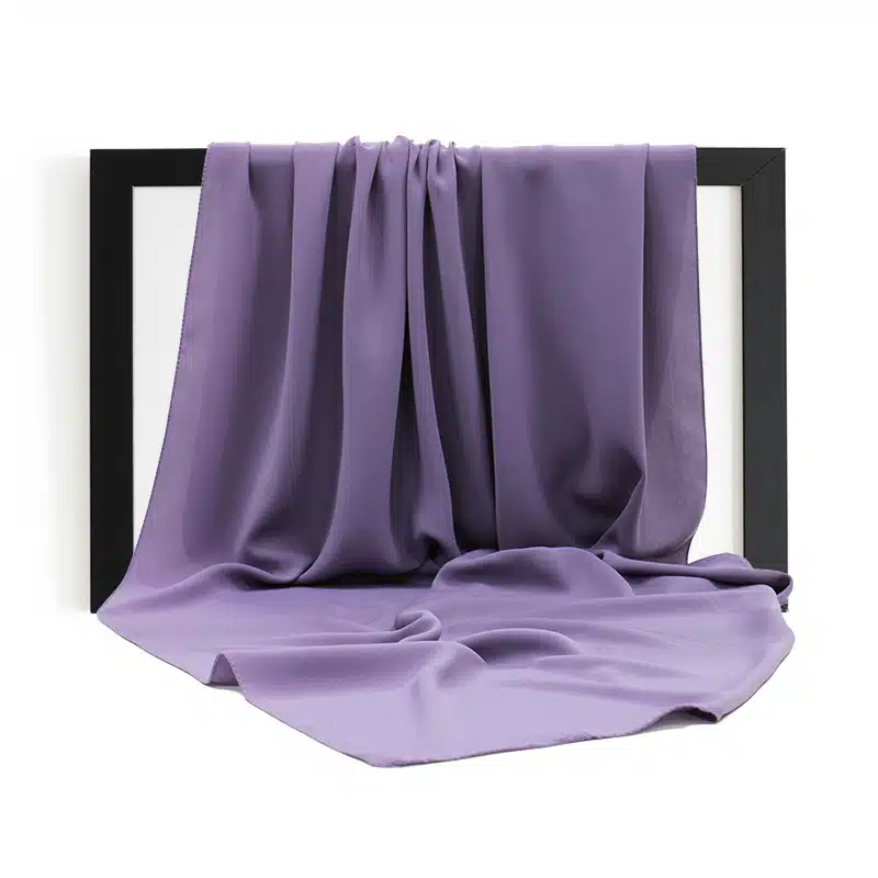 Madinah Chiffon Light Purple Hijab