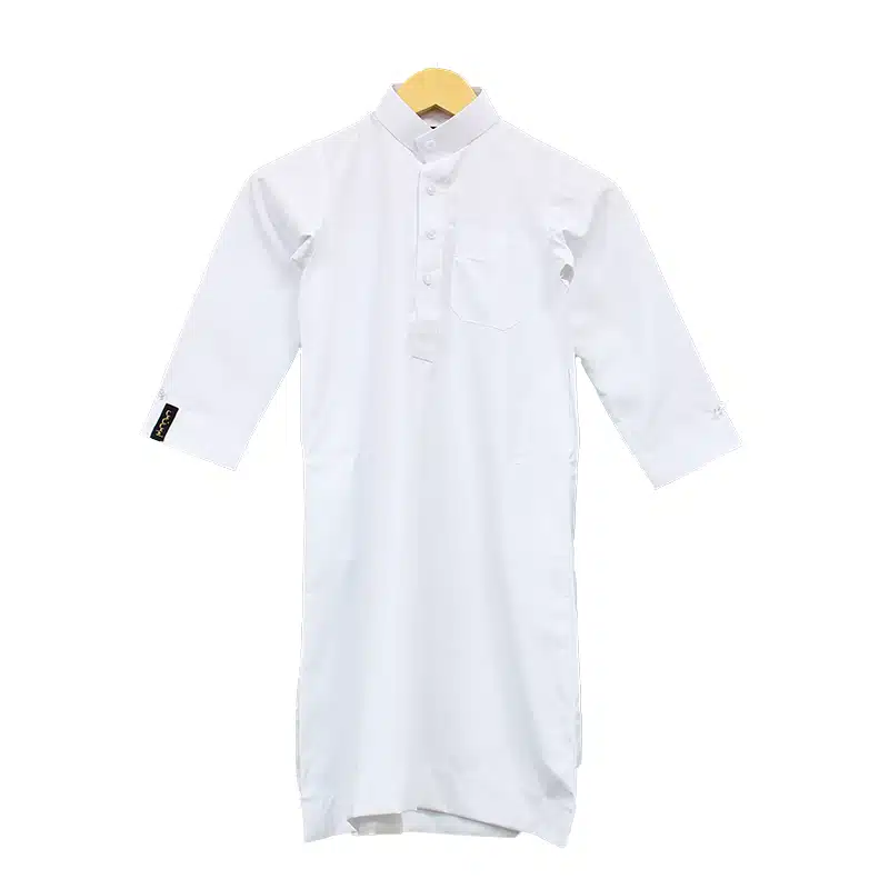 Boys Collared White Thobe ASB94