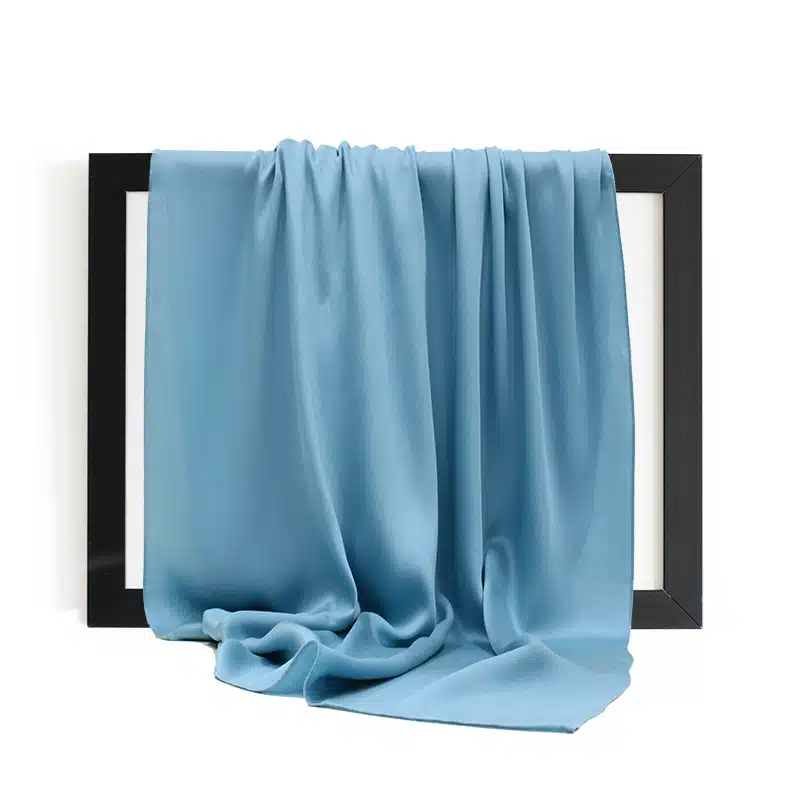 Premium Satin Baby Blue Hijab