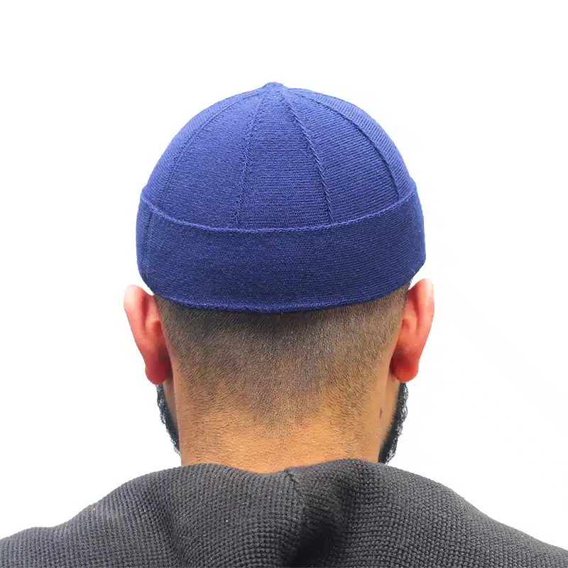 Men's Navy Two Layer Kufi