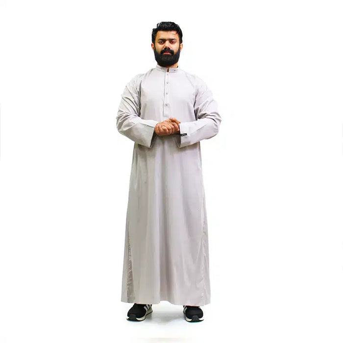 Detail Collar Grey Thobe 962-3