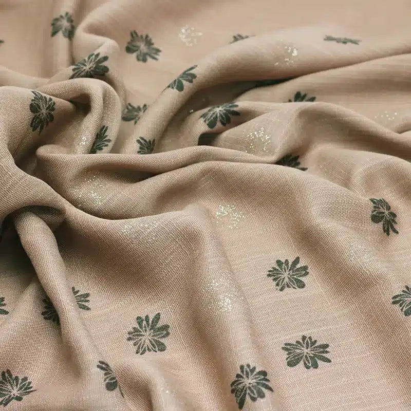 Elaan Print Tan Hijab