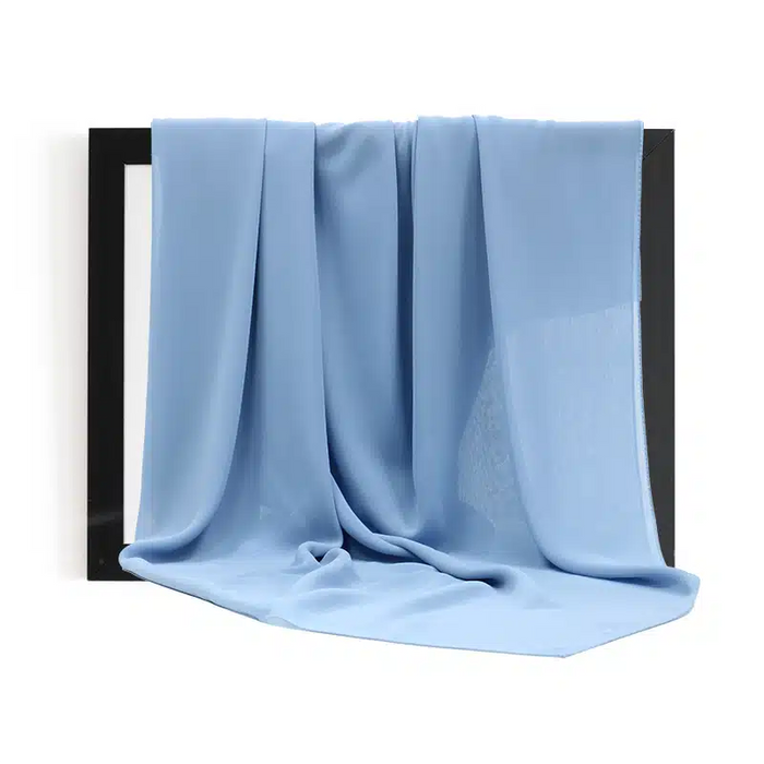 Crepe Denim Blue Hijab