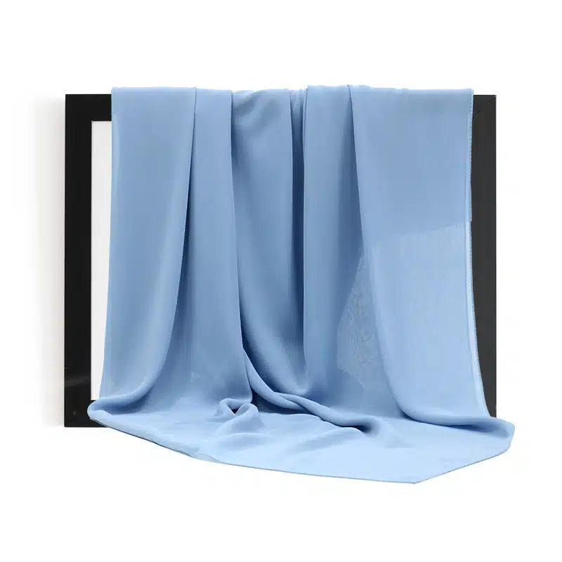 Crepe Denim Blue Hijab