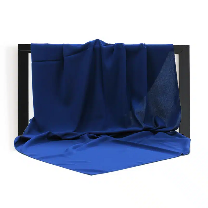 Madinah Chiffon Navy Blue Hijab