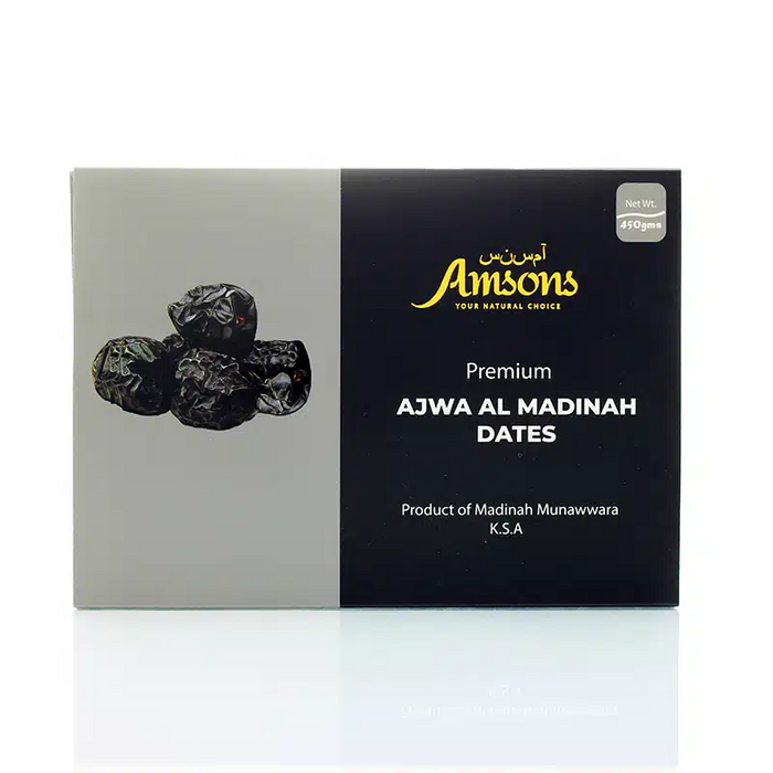 Premium Amsons Ajwa Al Madinah Dates 450g