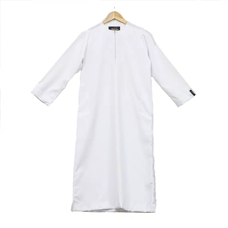 Omani Boys White Thobe ASB- K19 COL 18
