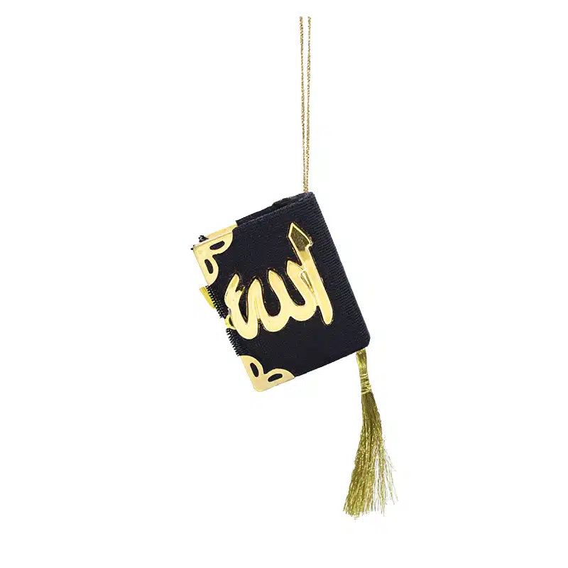 Quran Hanger Deep Pink With Gold Accent
