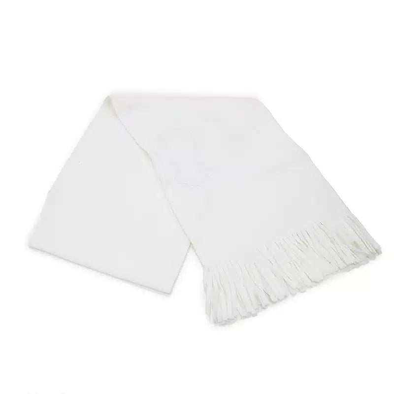 Men's White Nalain Scarf