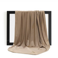 Elegant Jersey Embellishment Mocha Hijab