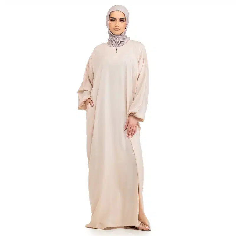 Hajj And Umrah Rose Gold Abaya