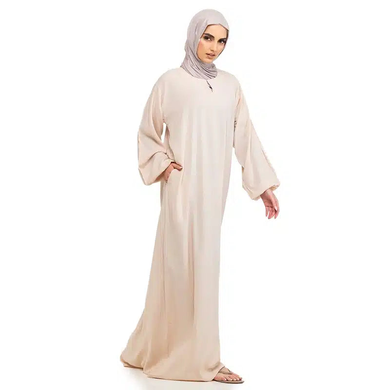 Hajj And Umrah Rose Gold Abaya