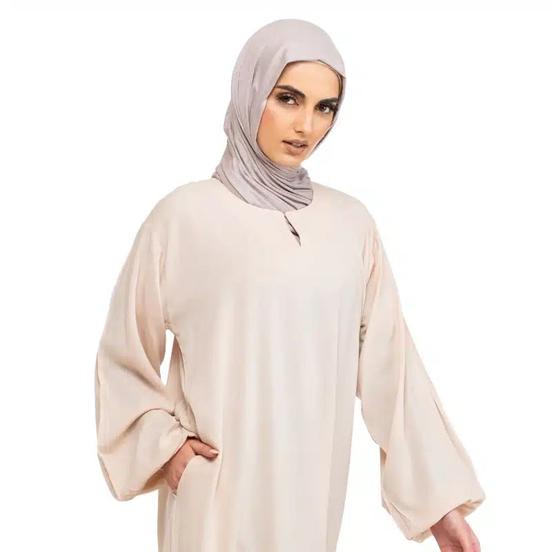 Hajj And Umrah Rose Gold Abaya