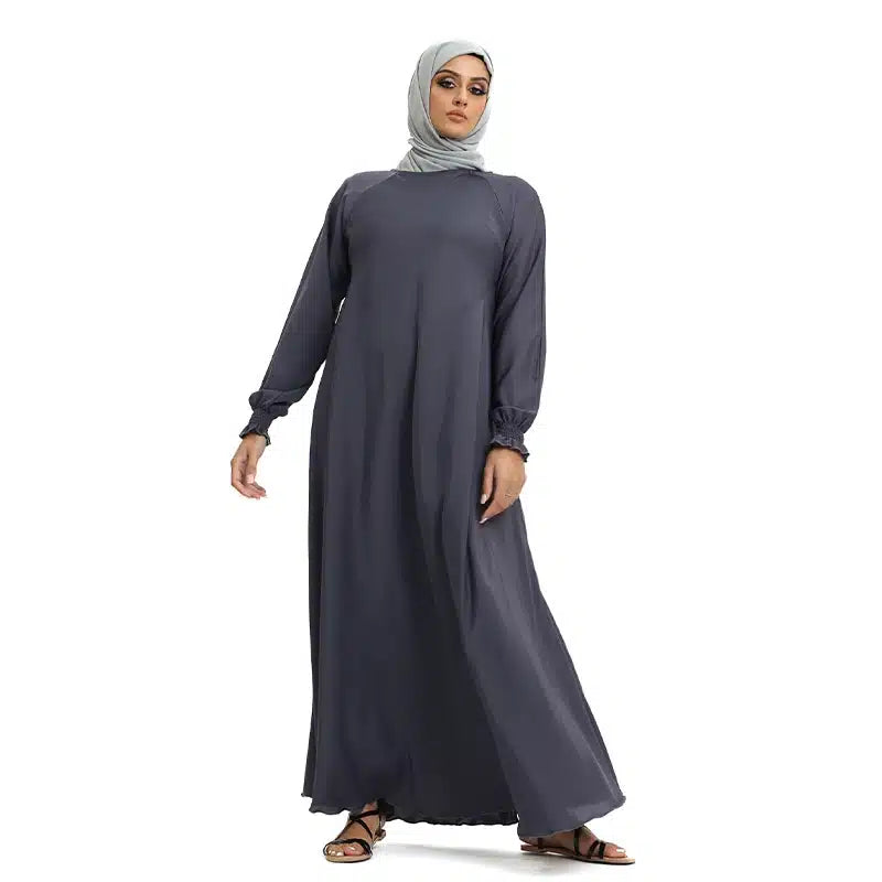 Women's Umbrella Grey Abaya AM233-08
