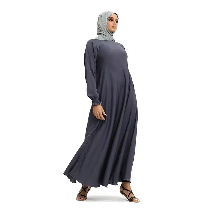 Women's Umbrella Grey Abaya AM233-08