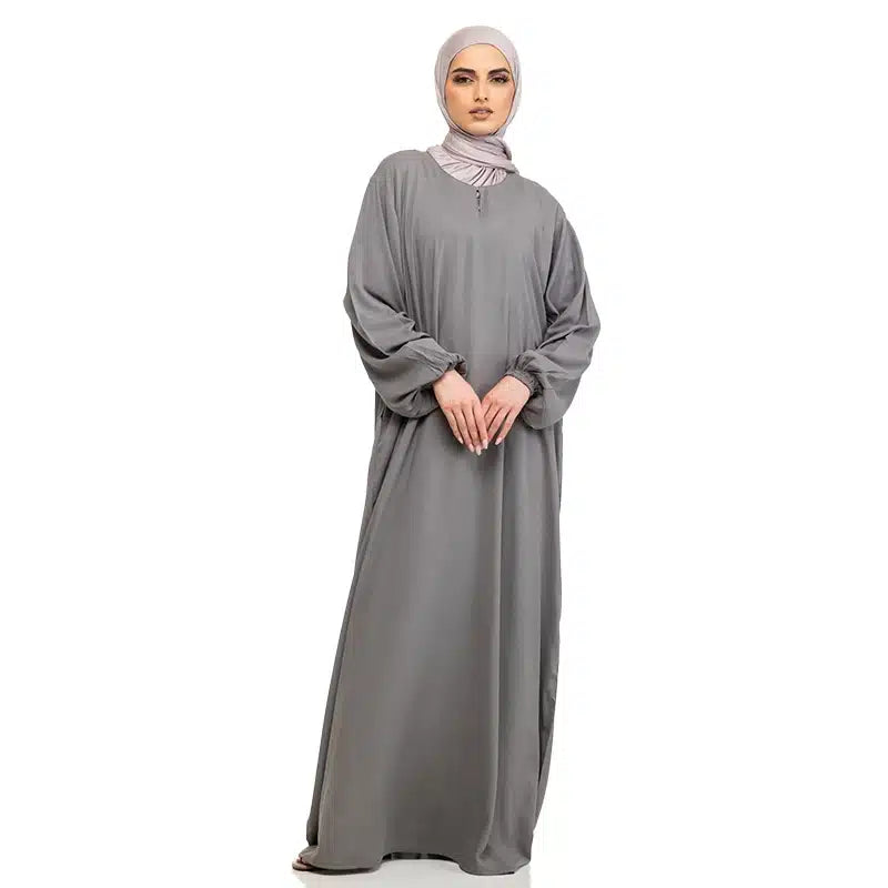 Hajj And Umrah Grey Abaya