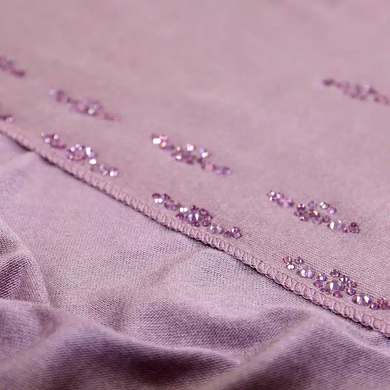 Premium Detailed Jersey Tea Pink Hijab