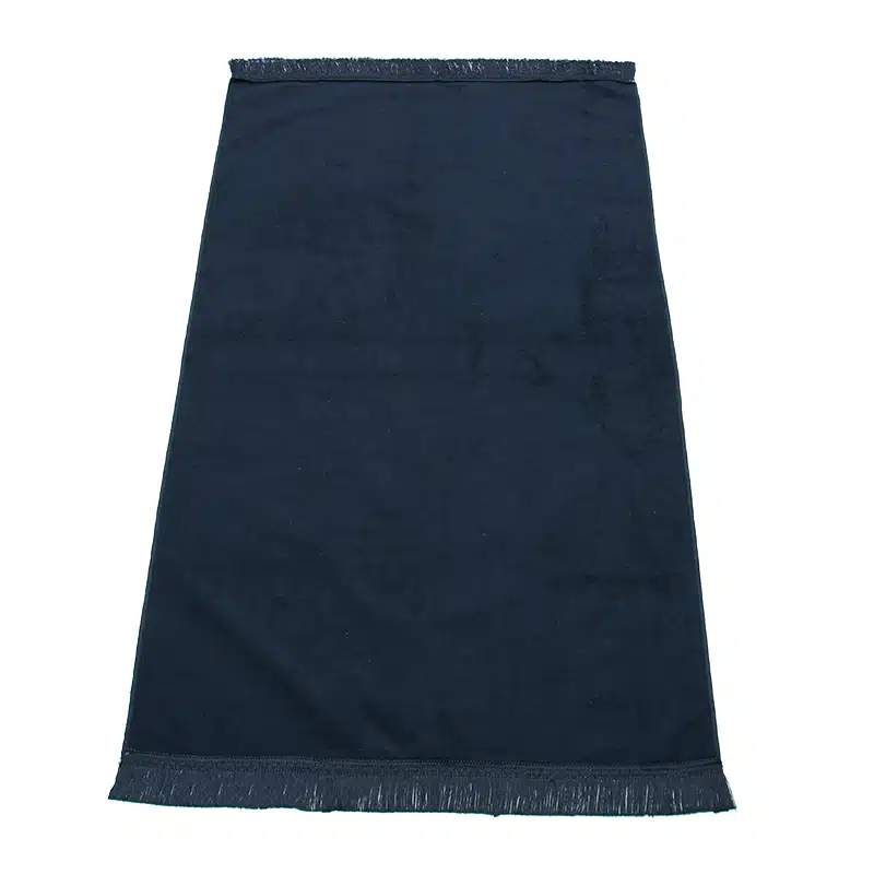 Plain Black Prayer Mat SEC 240 GR
