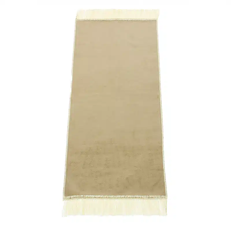 Kids Yonsuz Cocuk Seeca Brown Prayer Mat