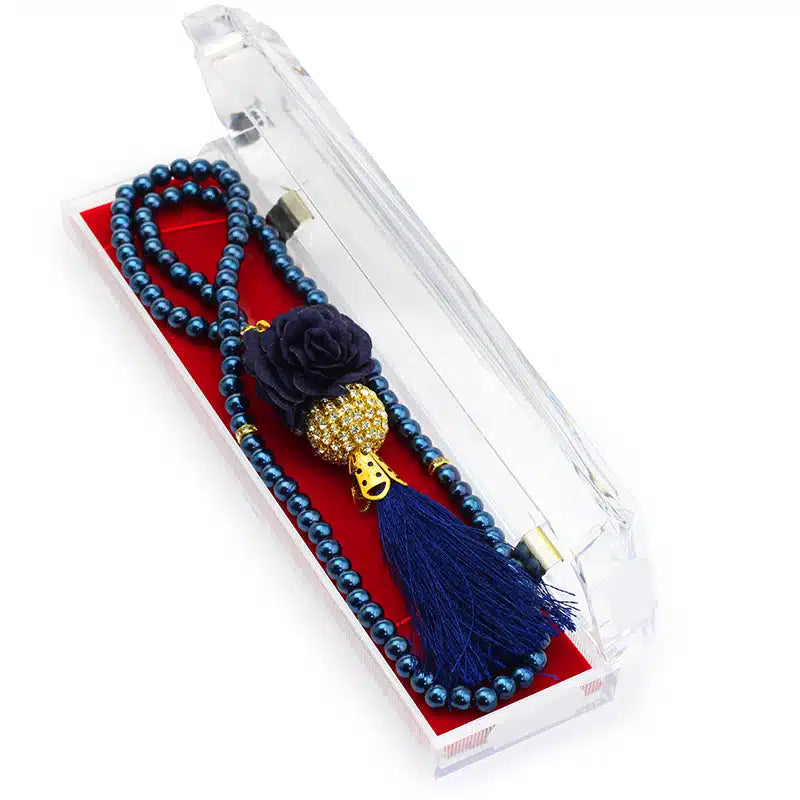 Dark Blue Pearl Tasbih (204)