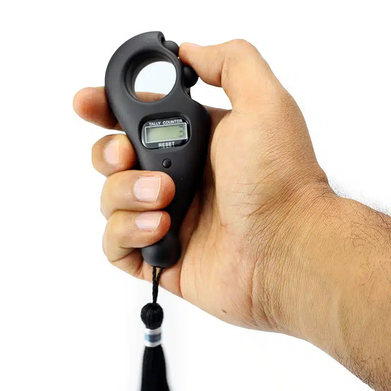 Digital Beaded Counter Black