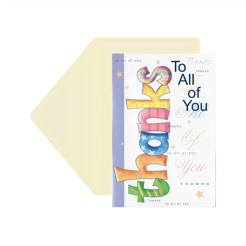 Thanks To All Of You Gift Card