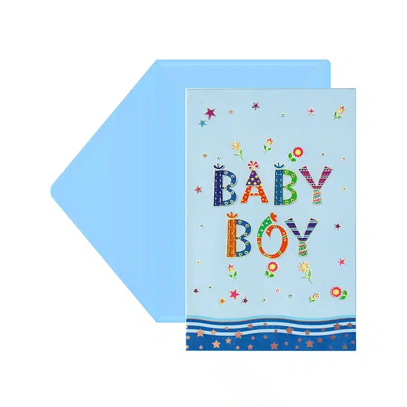 Baby Boy Card