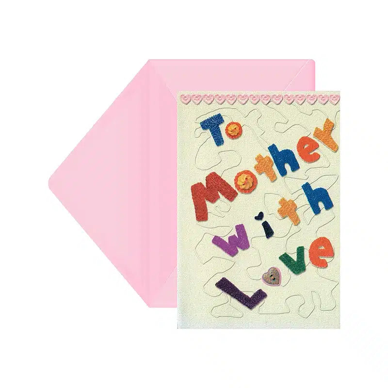 Mother with love card