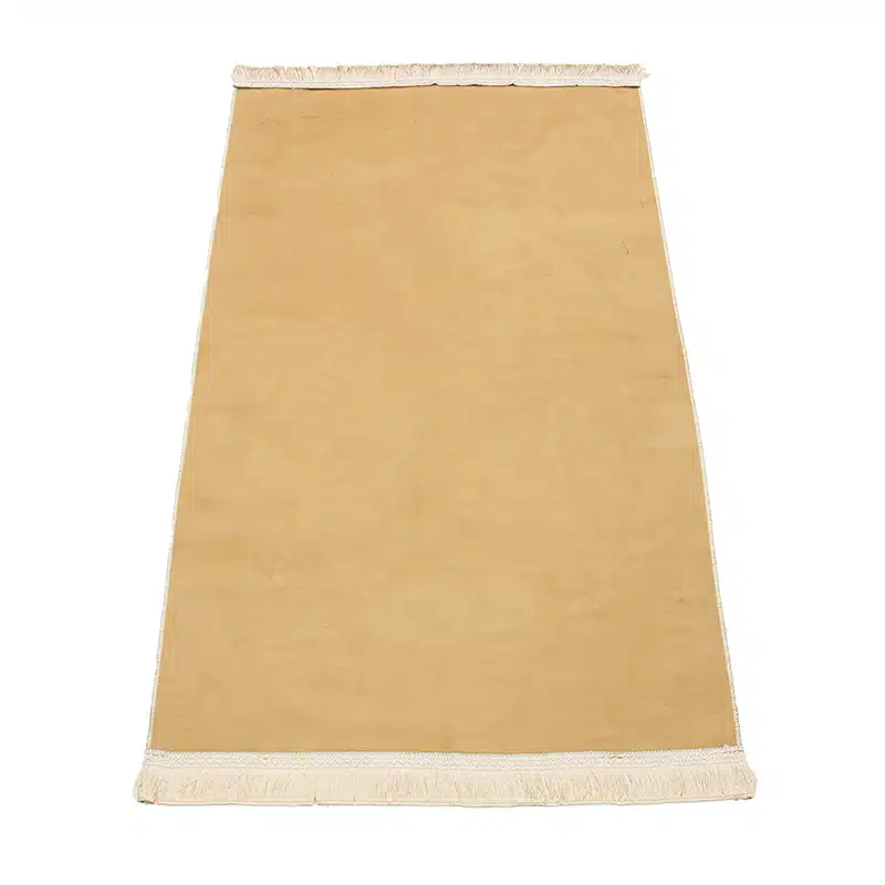 Plain Gold Prayer Mat SEC 240 GR
