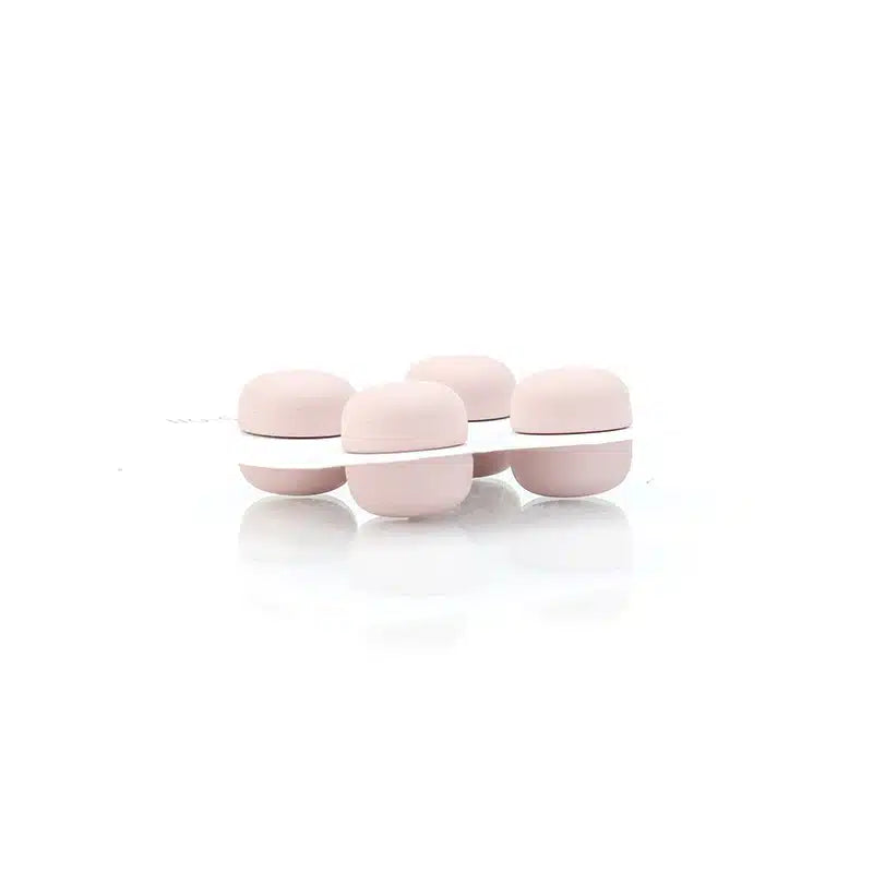 Matte Faded Pink Hijab Magnets Pins - 4 Pack