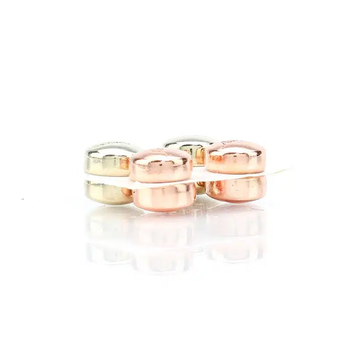 Metallic Gold & Rose Gold Hijab Magnets Pins - 4 Pack
