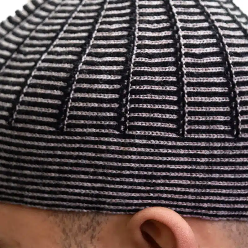 Men's Premium Dark Brown Turkish Prayer Hat  1