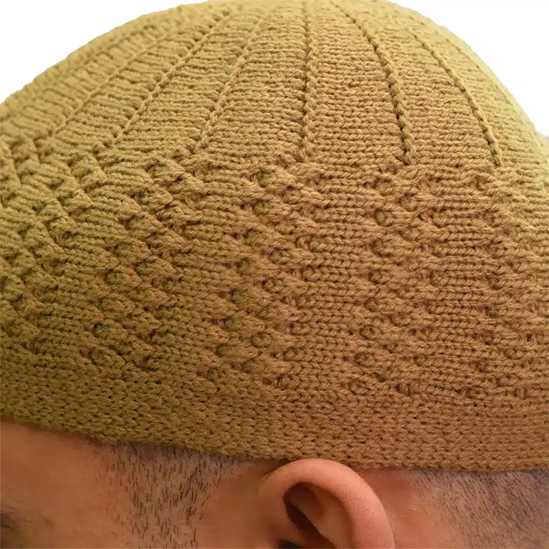 Men's Supreme Beige Thick Prayer Hat