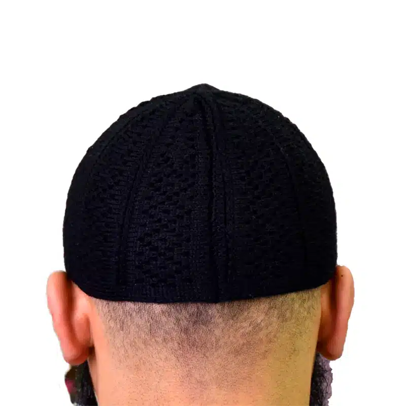 Men's Supreme Black Thick Prayer Hat