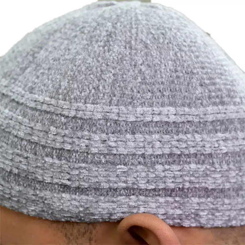 Men's Stone Velvet Prayer Hat