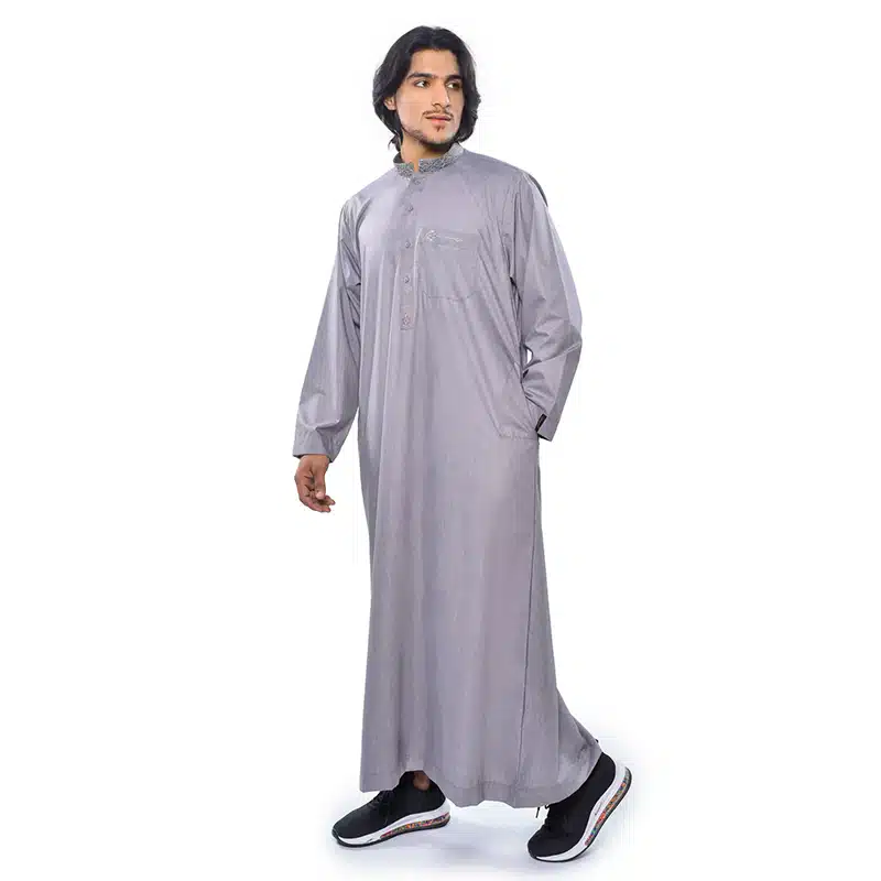 Men's Light Grey Thobe 950- 1
