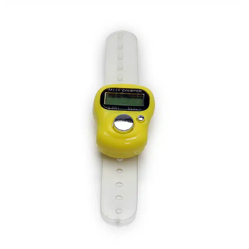 Small Finger Tasbih Yellow