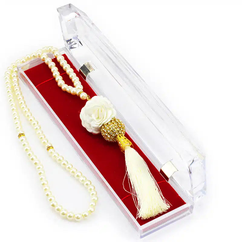 Off White Pearl Tasbih (207)