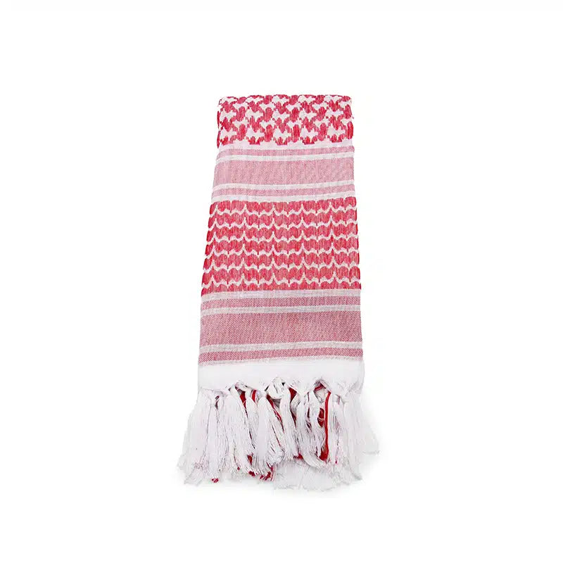 Men's Red And White 2 Shemagh
