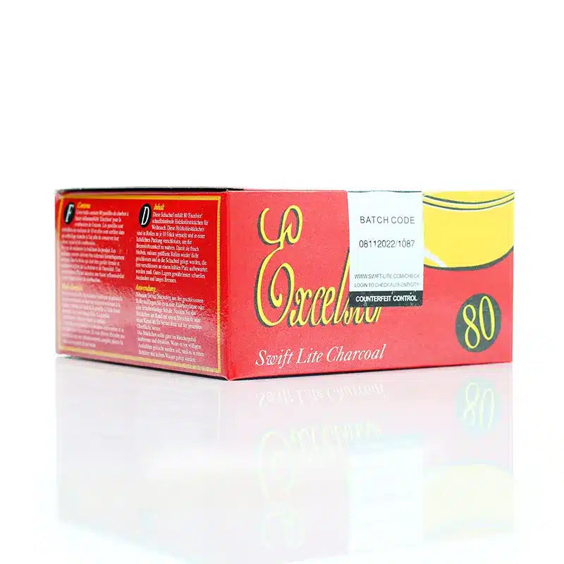 Swift Lite Charcoal 80 Tablets (8 Rolls)