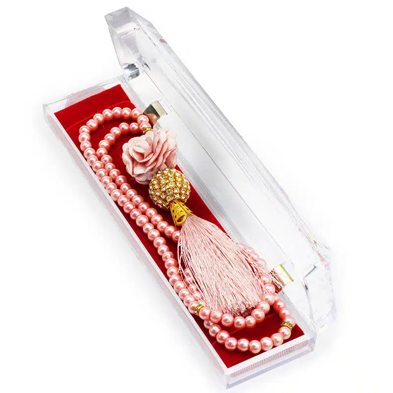 Tea Pink Pearl Tasbih (201)